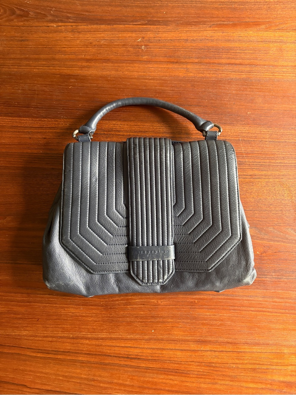 Liebeskind blue leather purse